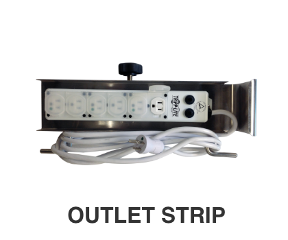 P-3401 Six-Outlet Hospital-Grade Power Strip
