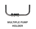 P-1083-C Multiple Infusion Pump Holder – Copper Nickel Alloy
