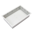 6”H Tray, Grey