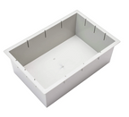 9”H Tray, Grey