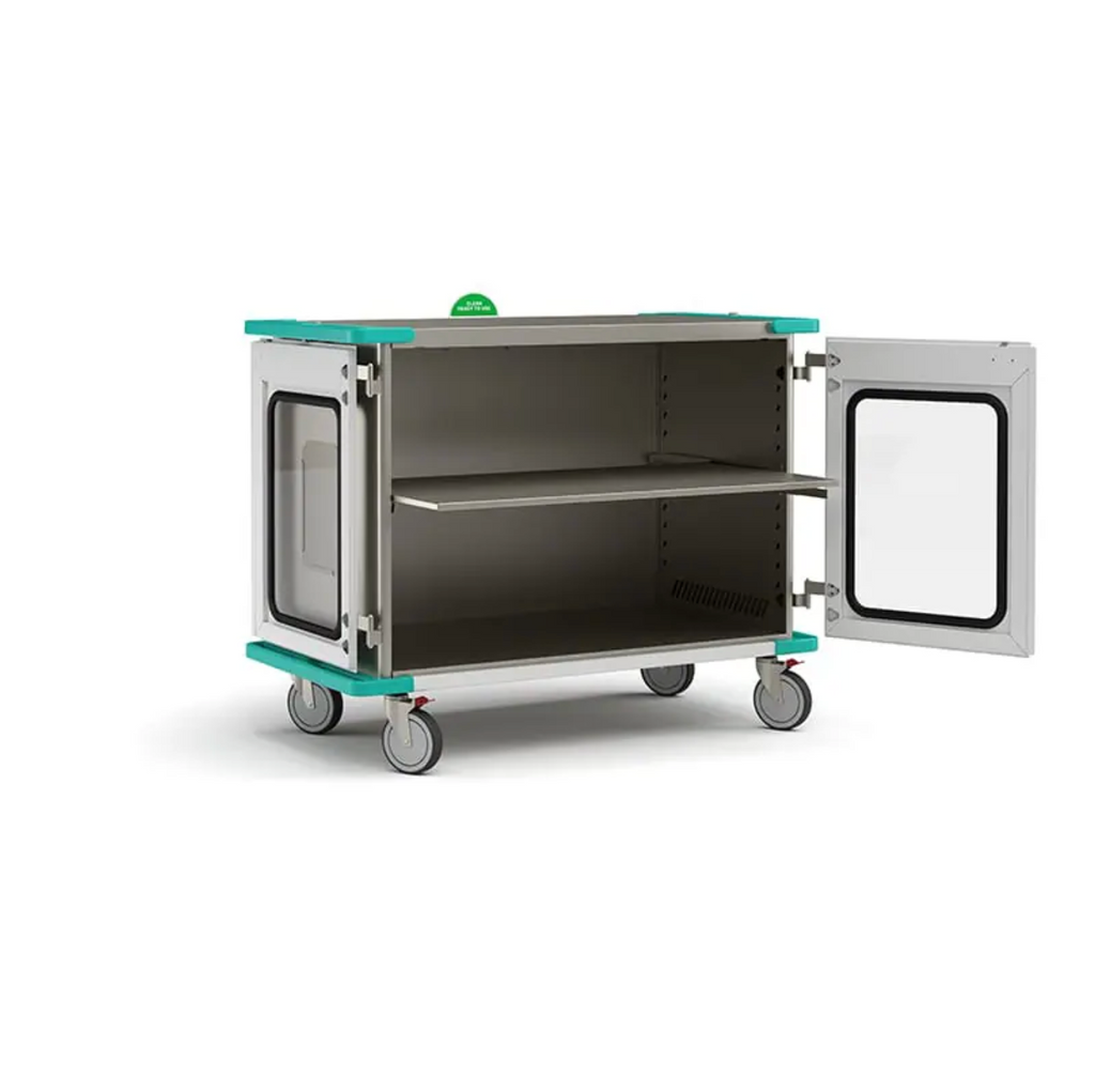 Closed Case Cart Wide, 41″h