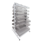 Double-sided Frame with 14 Baskets (No Dividers)