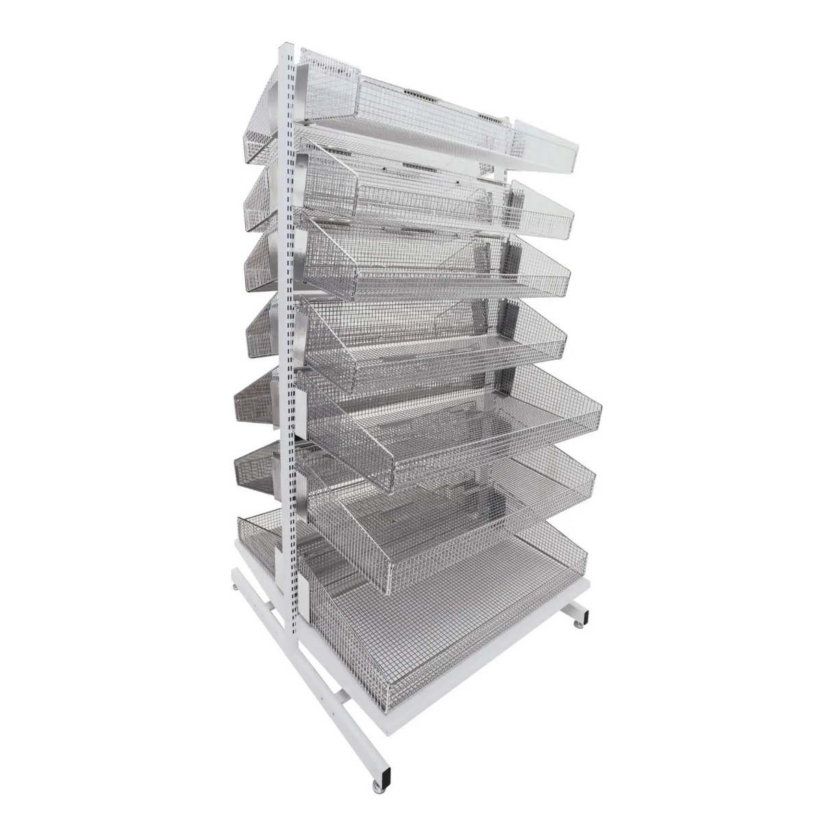 Double-sided Frame with 14 Baskets (No Dividers)