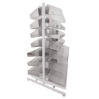 Double-sided Frame with 14 Baskets (No Dividers)