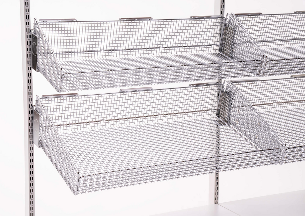Double-sided Frame with 14 Baskets (No Dividers)
