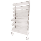 Single-sided Stationary Unit with 7 Baskets (No Dividers)