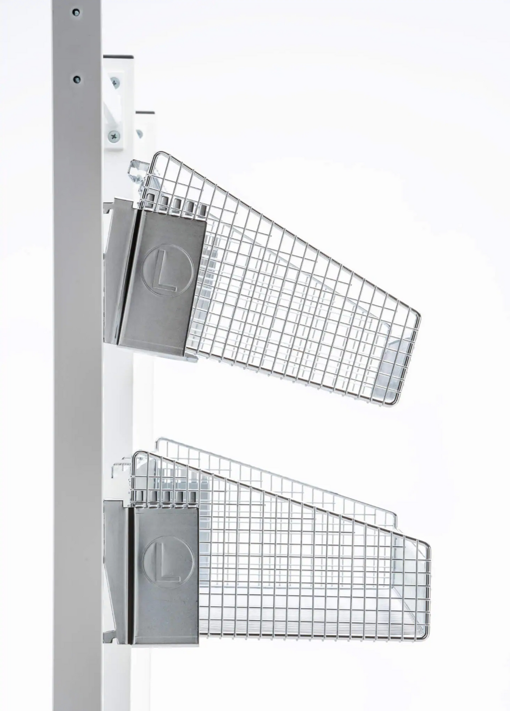 Single-sided Stationary Unit with 7 Baskets (No Dividers)