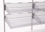 Single-sided Stationary Unit with 7 Baskets (No Dividers)