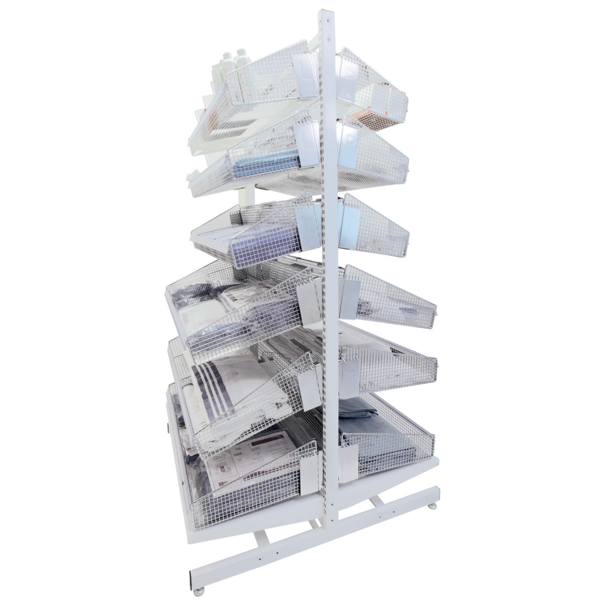 Double-sided Frame with 12 Baskets (No Dividers)