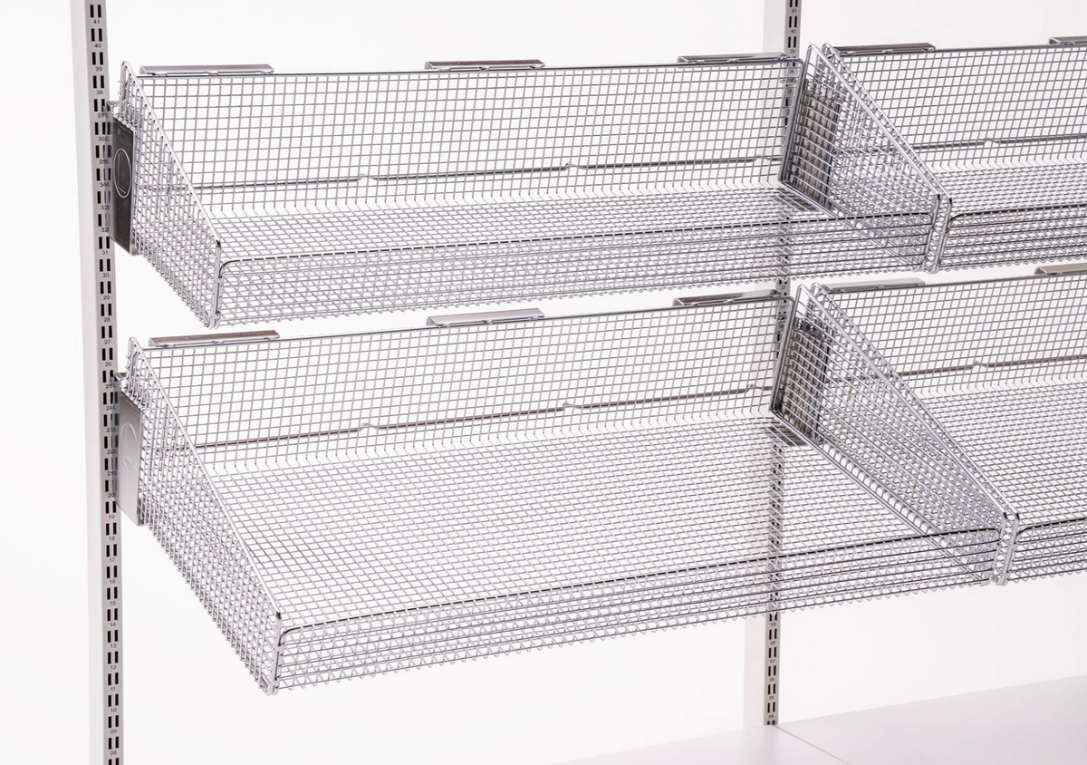 Double-sided Frame with 12 Baskets (No Dividers)