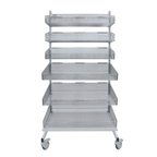 Single-Sided Stationary Unit with 6 Baskets (No Dividers)