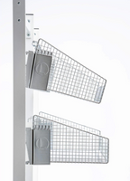 Single-Sided Stationary Unit with 6 Baskets (No Dividers)