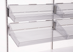 Single-Sided Stationary Unit with 6 Baskets (No Dividers)