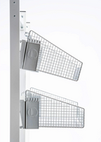 Double-sided Stationary or Mobile Unit with 14 Baskets