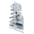 Double-sided Stationary or Mobile Unit with 12 Baskets