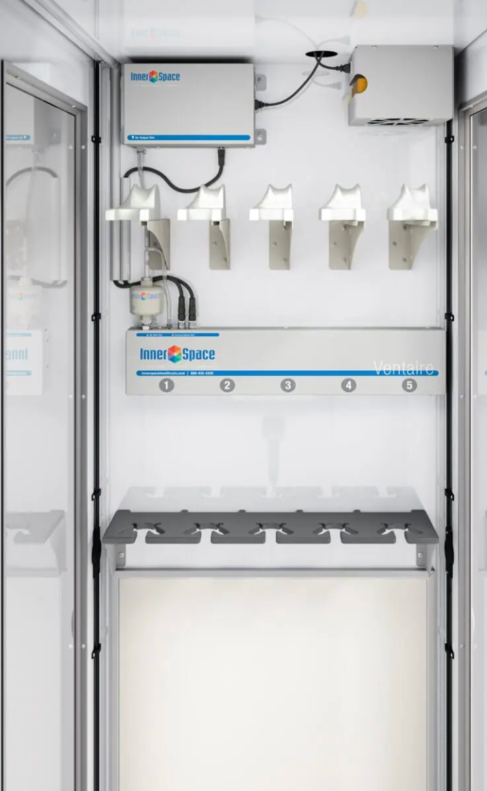 Scope Drying and Tracking Pass-Through Cabinet