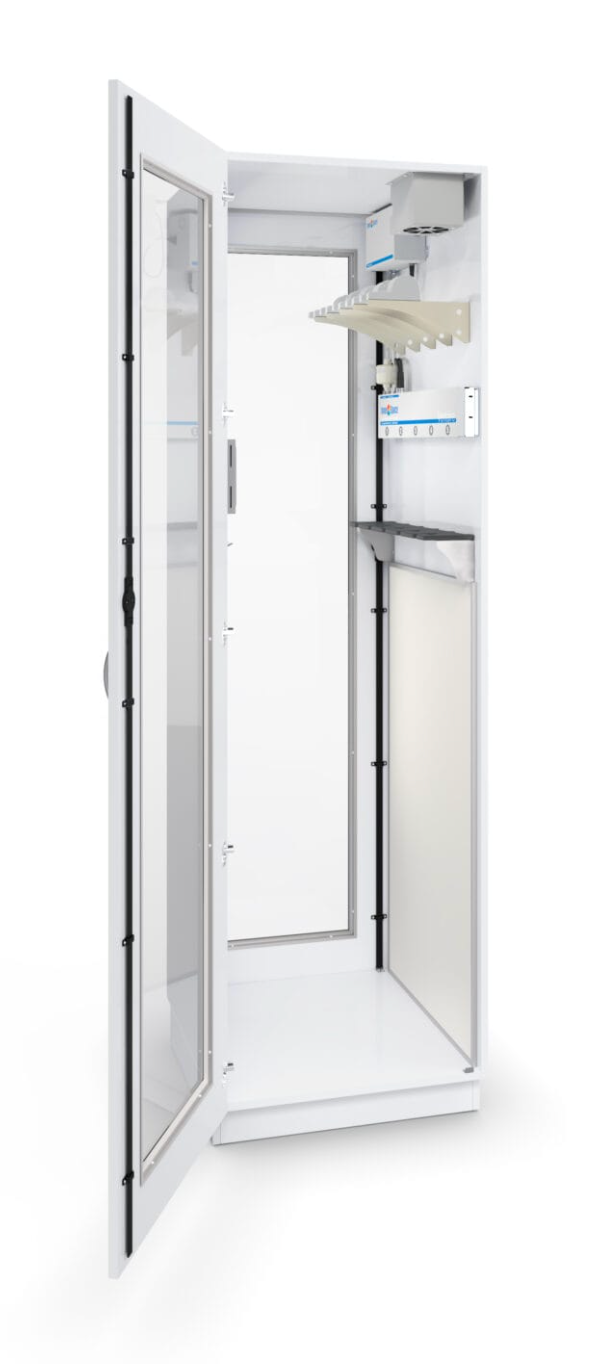 Scope Drying and Tracking Pass-Through Cabinet