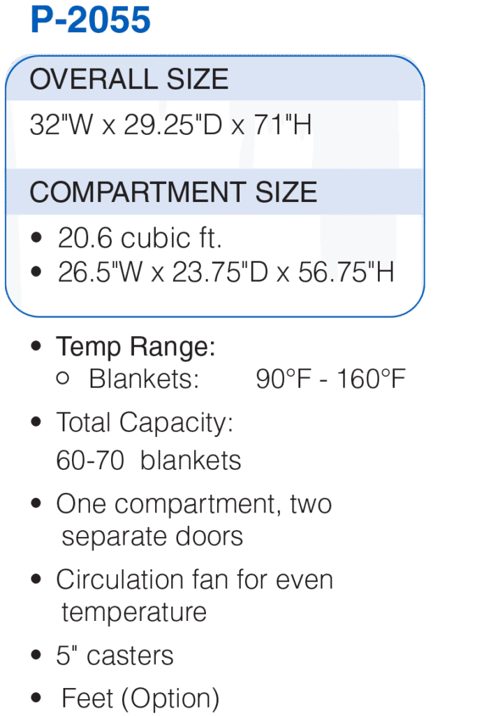 P-2055 Blanket Warmer