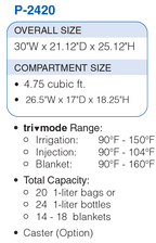 P-2420 Single Cavity Blanket & Fluid Warmer