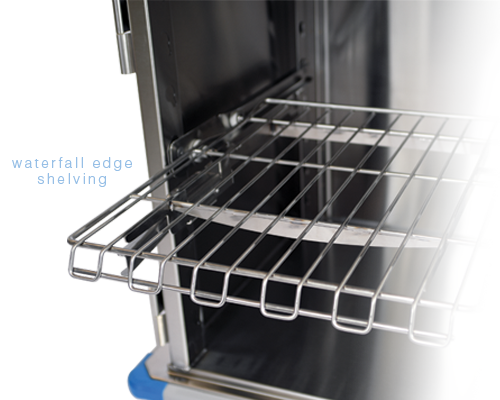 CDS-356-MS-B Closed Surgical Case Cart