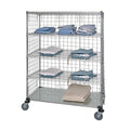 WRCS4-74-2436EP-5 Mobile Wire Stem Caster Cart - 24” x 36” x 80”