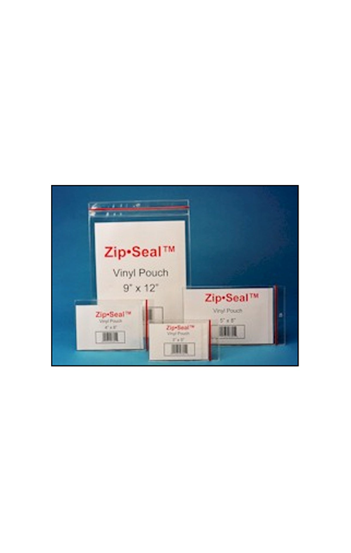Zip Seal - Plain - 5" x 8" (Pack of 25)