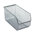 ULTRA MESH BIN CHROME, Case of 10 Bins