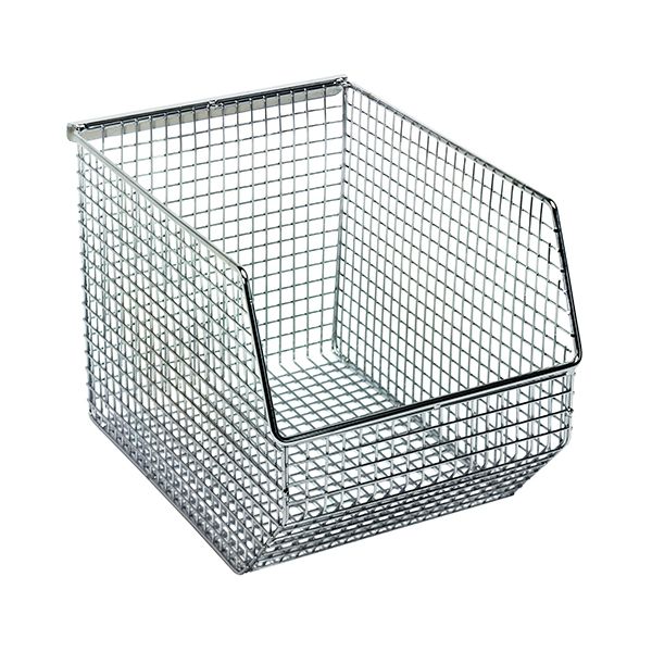 ULTRA MESH BIN CHROME, Case of 10 Bins