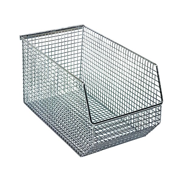 ULTRA MESH BIN CHROME, Case of 10 Bins