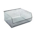 ULTRA MESH BIN CHROME, Case of 5 Bins