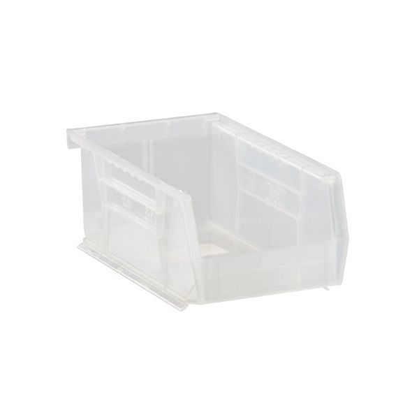 CLEAR-VIEW ULTRA STACK & HANG BIN 7-3/8in x 4-1/8in x 3in, Case of 24 Bins