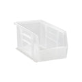 CLEAR-VIEW ULTRA STACK & HANG BIN 10-7/8in x 5-1/2in x 5in, Case of 12 Bins