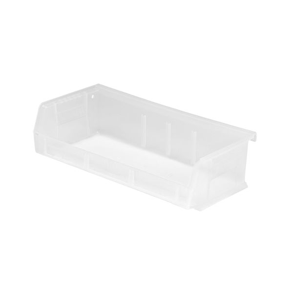 CLEAR-VIEW ULTRA STACK & HANG BIN 5-3/8in x 11in x 3in, Case of 8 Bins
