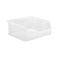CLEAR-VIEW ULTRA STACK & HANG BIN 10-7/8in x 11in x 5in, Case of 6 Bins