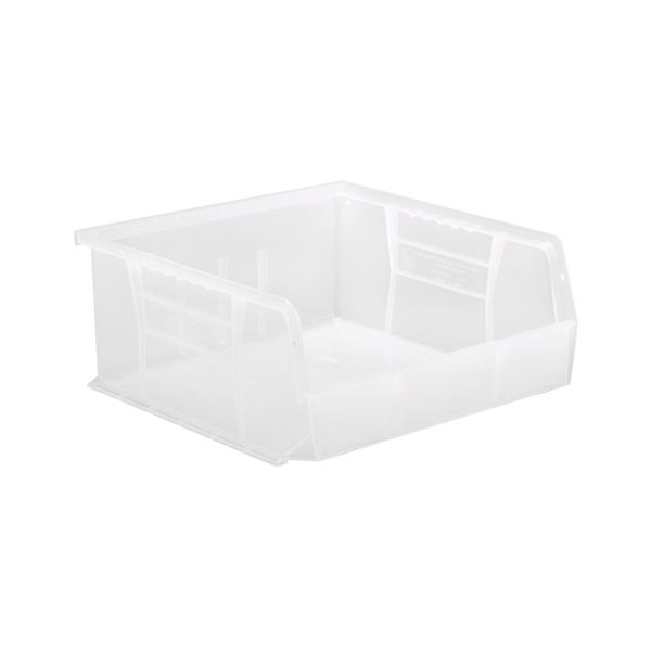 CLEAR-VIEW ULTRA STACK & HANG BIN 10-7/8in x 11in x 5in, Case of 6 Bins