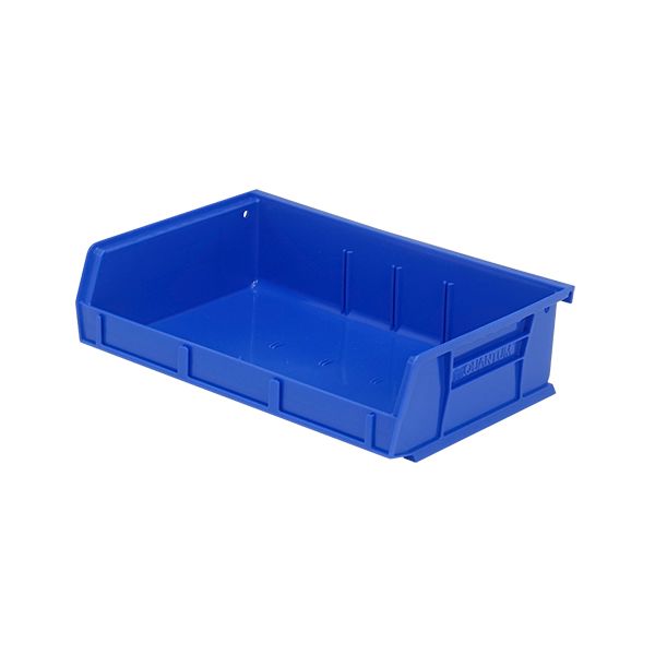 ULTRA STACK & HANG BIN YELLOW 7-3/8in x 11in x 3in, Case of 8 Bins