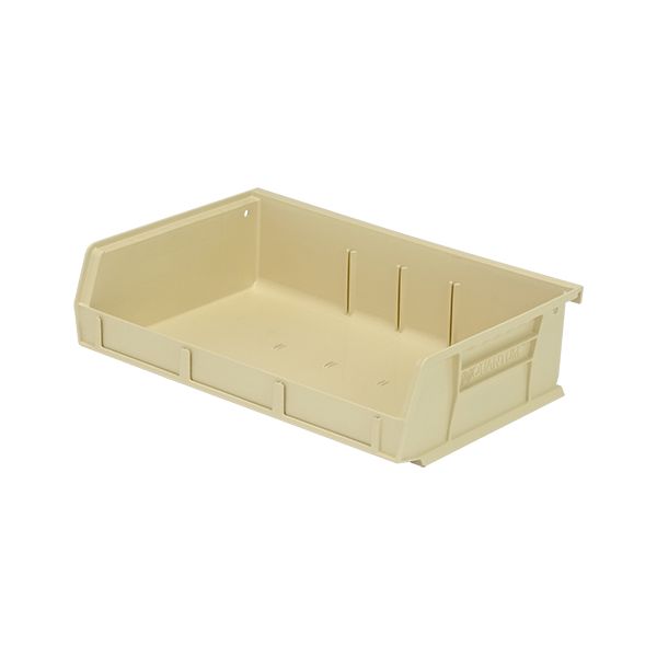 ULTRA STACK & HANG BIN YELLOW 7-3/8in x 11in x 3in, Case of 8 Bins