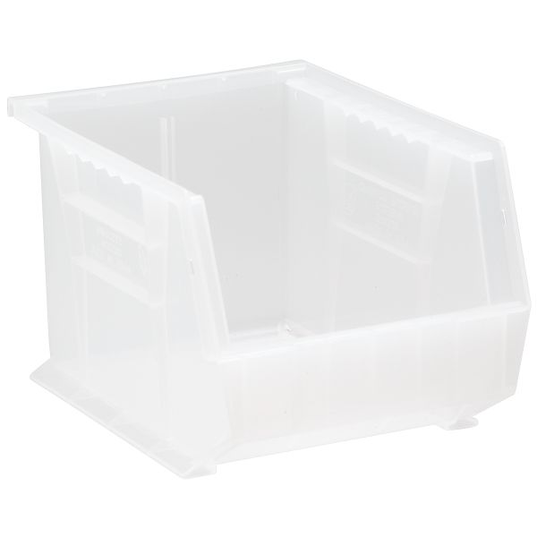 CLEAR-VIEW ULTRA STACK & HANG BIN 10-3/4in x 8-1/4in x 7in, Case of 6 Bins