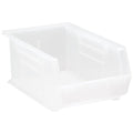 CLEAR-VIEW ULTRA STACK & HANG BIN 13-5/8in x 8-1/4in x 6in, Case of 12 Bins