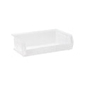 CLEAR-VIEW ULTRA STACK & HANG BIN 10-7/8in x 16-1/2in x 5in, Case of 6 Bins