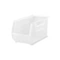 CLEAR-VIEW ULTRA STACK & HANG BIN 18in x 8-1/4in x 9in, Case of 6 Bins