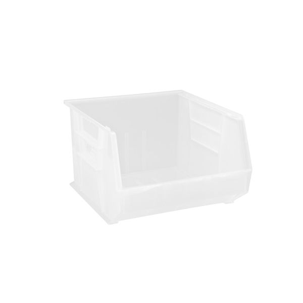 CLEAR-VIEW ULTRA STACK & HANG BIN 18in x 16-1/2in x 11in, Case of 3 Bins