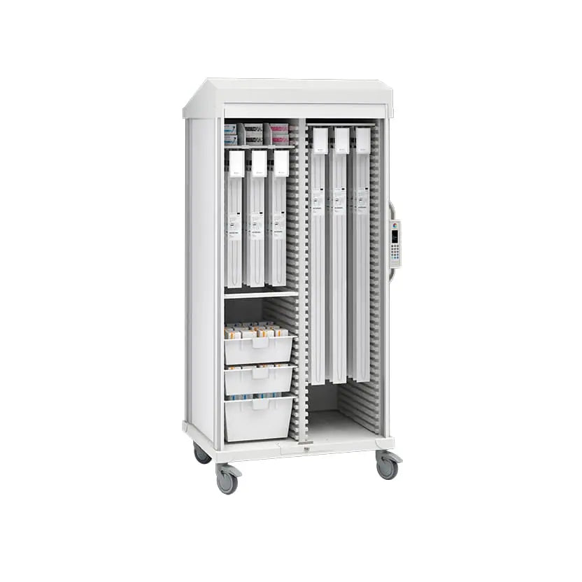 Roam 2 Long and Short Catheter Cart