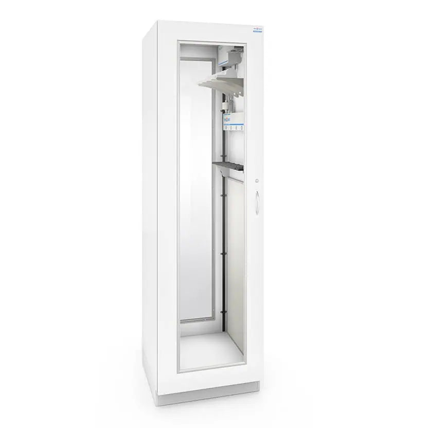 Scope Drying and Tracking Pass-Through Cabinet