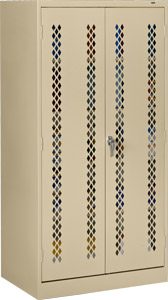 Standard Storage Cabinet with Perforated Doors (Assembled)-7224-PD