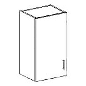 Series 1814CA-SDWC Essentials Wall Cabinets With Tempered Glass Fronts