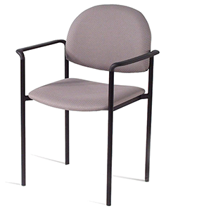 Series 201 Wall Saver Stacking Patient/Guest Seating with Straight Arms