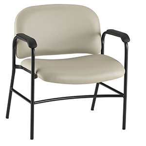 Series 241 Bariatric Wall Saver Patient/Guest Seating with Arms