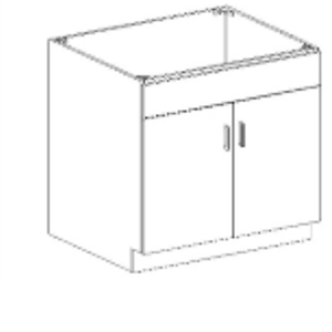 Series 3618-DDSC Essentials  Sink Base Cabinets