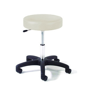 Series 961 Physician Seating With Single Lever Release and Black Composite Base.